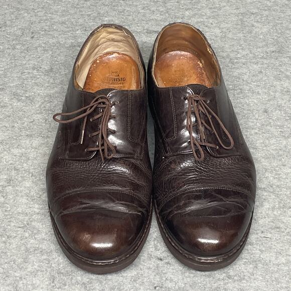 Mephisto Air Relax Good Year Welt Mens US 15 EU 14.5 Oxford Shoes Brown Leather main image 5